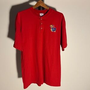 Kansas University Button Up Shirt 🔴🔵